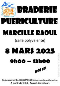 Braderie puériculture - Marcillé-Raoul