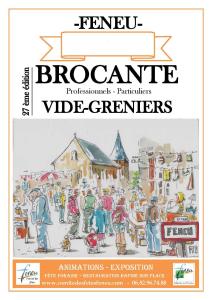 Brocante, Vide-greniers - Feneu