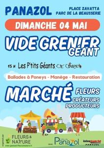 Vide-greniers géant et Marché producteurs et artisans - Panazol