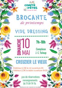 Brocante, Vide-greniers - Creuzier-le-Vieux