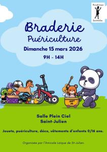 Braderie de puériculture - Saint-Julien
