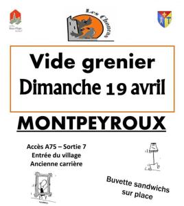Vide grenier de printemps - Montpeyroux