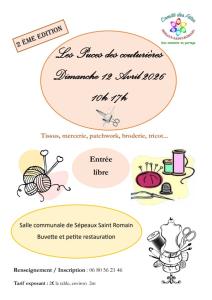 Puces des couturières - Sépeaux-Saint Romain