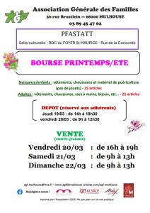 Bourse Printemps/Eté - Pfastatt