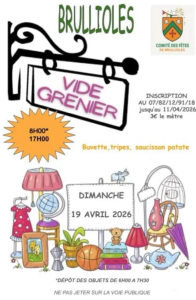 Vide-greniers - Brullioles