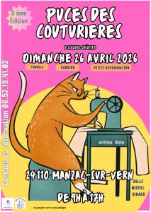 Puces des couturières - Manzac-sur-Vern