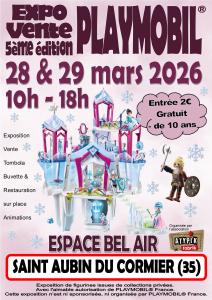 Expo-vente Playmobil - Saint-Aubin-du-Cormier