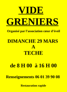 Vide-greniers - Têche