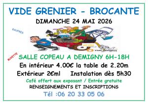 Brocante, Vide-greniers - Demigny