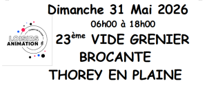 Vide-greniers - Thorey-en-Plaine