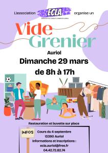 Vide grenier de l'ECLA