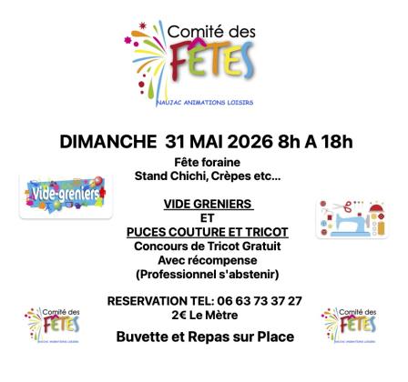 Vide-greniers - Naujac-sur-Mer