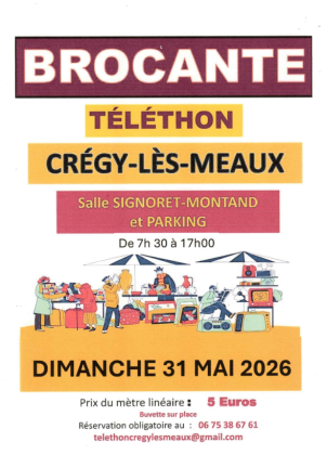 Vide-greniers - Crégy-lès-Meaux