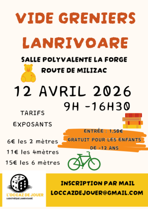 Vide-greniers - Lanrivoaré