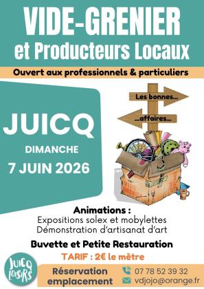 Brocante, Vide-greniers - Juicq