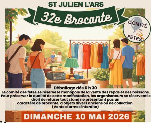 Brocante - Saint-Julien-l'Ars
