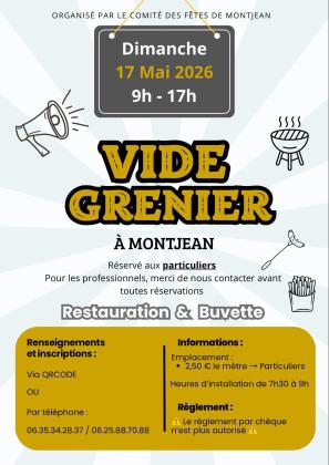 Vide-greniers - Montjean