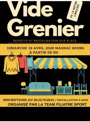 Vide-greniers - Magnac-Bourg