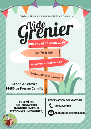 Vide-greniers - Le Fresne-Camilly
