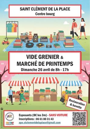 Vide-greniers - Saint-Clément-de-la-Place