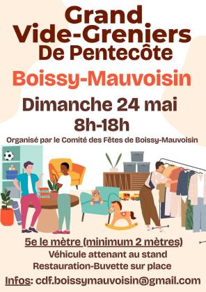 Grand Vide-Greniers de Pentecôte - Boissy-Mauvoisin