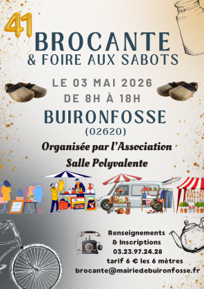 Brocante, Vide-greniers - Buironfosse