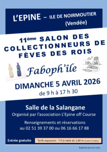 11ème salon des Collectionneurs de fèves - L'Epine