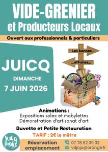 Brocante, Vide-greniers - Juicq