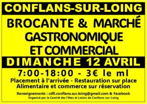 Brocante - Conflans-sur-Loing