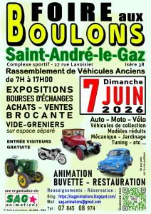 Foire aux Boulons : Expositions, bourse d'échanges, brocante, vide-greniers