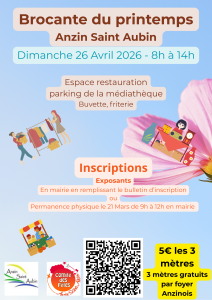 Vide-greniers - Anzin-Saint-Aubin