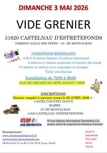 Vide-greniers - Castelnau-d'Estrétefonds