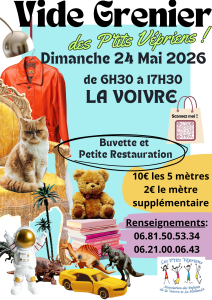 Vide grenier des P'tits Vépriens