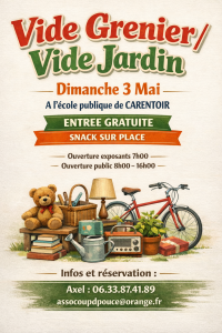 Vide grenier / Vide Jardin