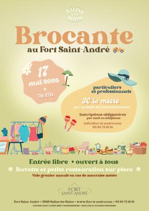 Brocante au Fort Saint André
