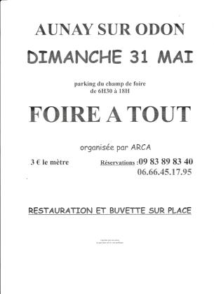 FOIRE A TOUT