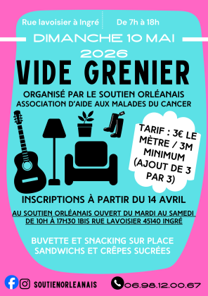 Vide-greniers - Ingré
