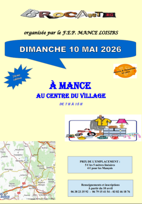 Vide-greniers - Mance