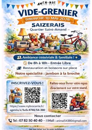 Vide-greniers - Saizerais