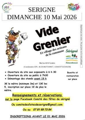 Vide-greniers - Sérigné