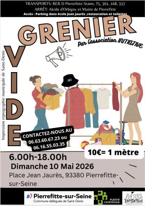 Brocante, Vide-greniers - Pierrefitte-sur-Seine