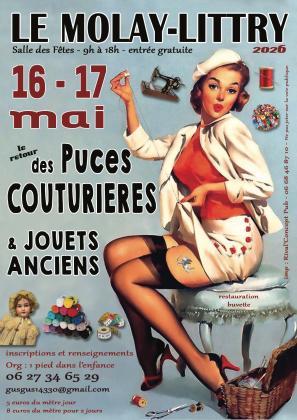 Puces des couturières, jouets anciens - Le Molay-Littry
