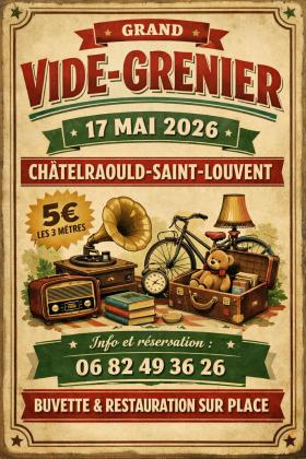 Vide-greniers - Châtelraould-Saint-Louvent