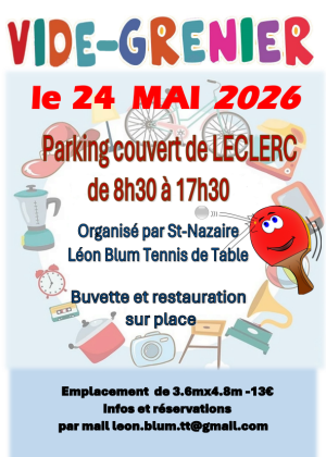 Vide-greniers - Saint-Nazaire