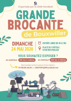 Brocante, Vide-greniers - Bouxwiller