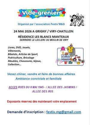 Vide-greniers - Grigny