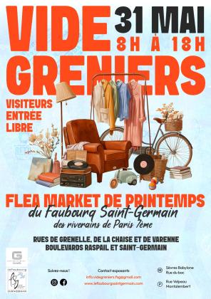 Vide-greniers de Printemps des riverains du 7ème arrondissement - Paris 07