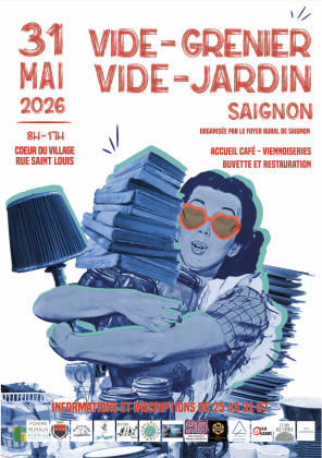Vide-greniers, Vide-jardin - Saignon