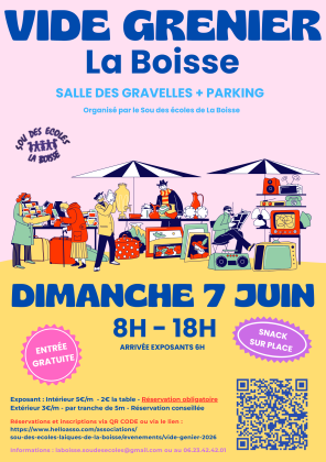 Vide-greniers - La Boisse