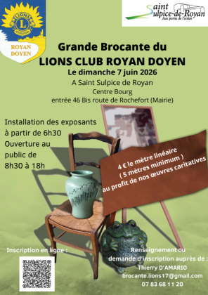 Brocante, Vide-greniers - Saint-Sulpice-de-Royan
